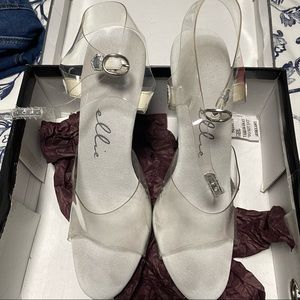 Ellie Clear Competition Heels